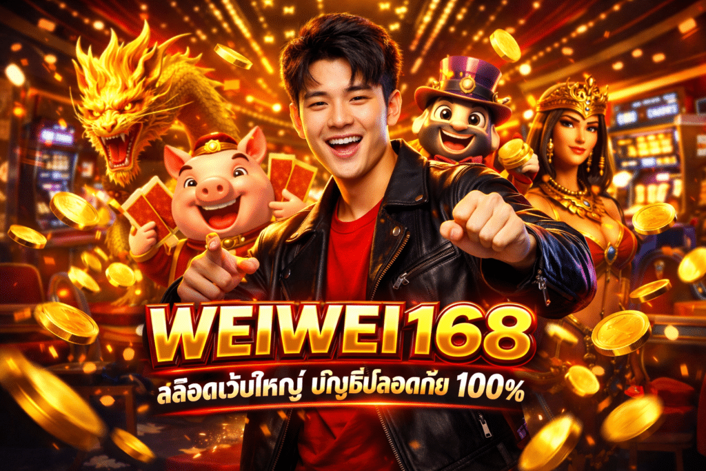 WEIWEI168 สล็อตเว็บใหญ่ บัญชีปลอดภัย 100%