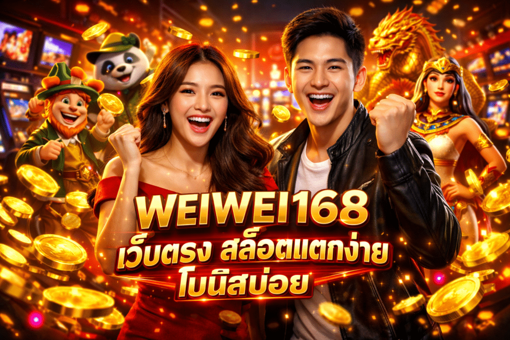 WEIWEI168 เว็บตรง สล็อตแตกง่าย โบนัสบ่อย