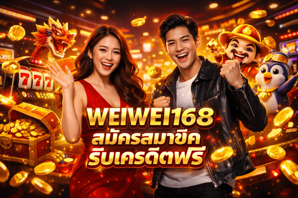 WEIWEI168 สมัครสมาชิก รับเครดิตฟรี