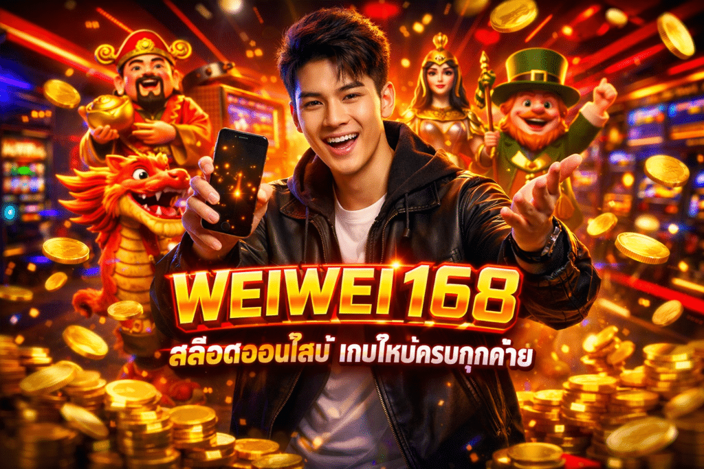 WEIWEI168 สล็อตออนไลน์ เกมใหม่ครบทุกค่าย